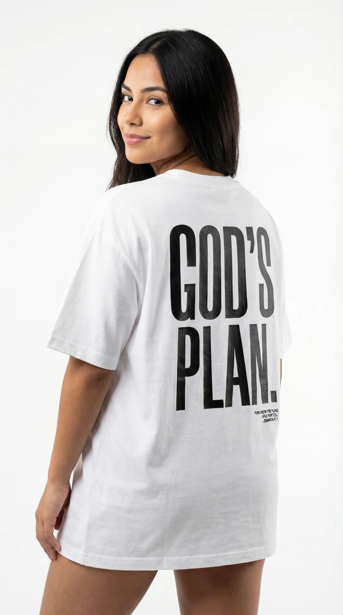 God's Plan Dama — Blanco
